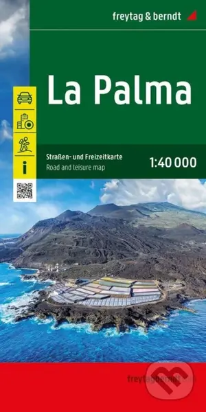 La Palma 1:40 000 / mapa ulic a volného času - kniha z kategorie Mapy Evropy