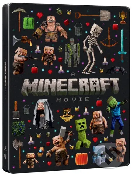 Minecraft vo filme 2BD - steelbook - motiv Collectors - film z kategorie Dobrodružné filmy