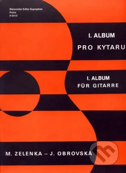 Album pro kytaru I - Milan Zelenka, Jana Obrovská - kniha z kategorie Hudba