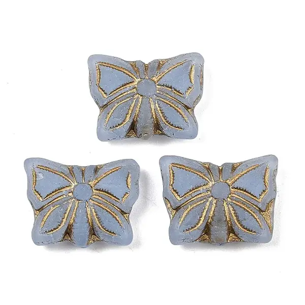 Czech Pressed Glass Beads