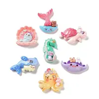 Ocean Theme Opaque Resin Decoden Cabochons