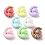 UV Plating Rainbow Iridescent Acrylic Beads