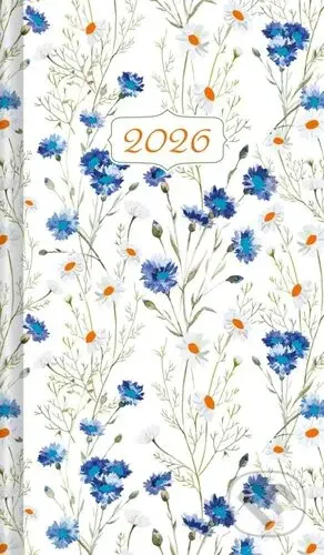 Kapesní diář Chrpa 2026 (A6)