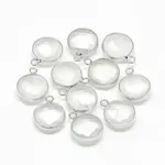 Natural Quartz Crystal Pendants