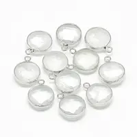 Natural Quartz Crystal Pendants