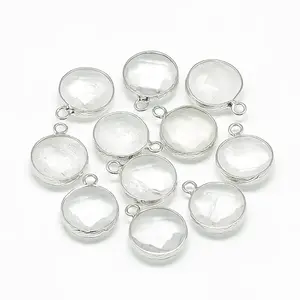 Natural Quartz Crystal Pendants