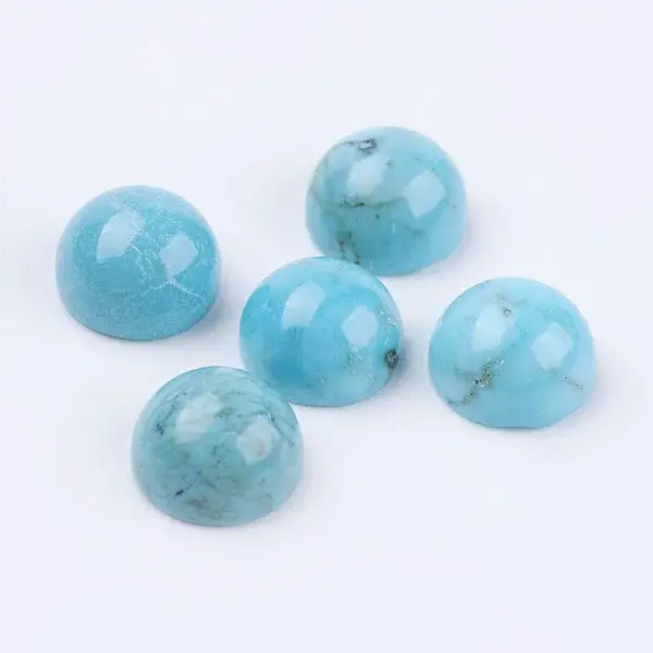 Natural Howlite Cabochons