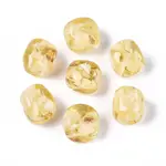 Handmade Gold Sand Lampwork Beads