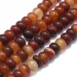 Natural Red Agate Beads Strands