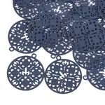 430 Stainless Steel Filigree Pendants