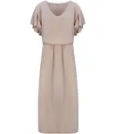 Pri WINDING MAXI dress with elastic waistband