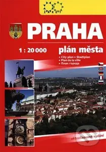 Praha - plán města 2017 (1:20 000)