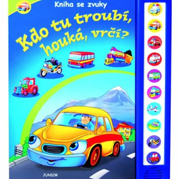 Kdo tu troubí, houká, vrčí? - Kniha se zvuky (Defekt)