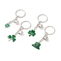 Alloy Enamel Clove & Hat Pendants Keychains