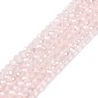 Electroplate Glass Beads Strands