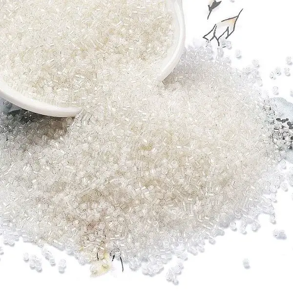 Transparent Inside Colours Glass Seed Beads