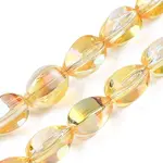 Electroplate Glass Beads Strands