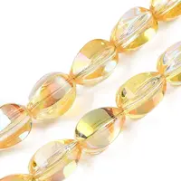 Electroplate Glass Beads Strands