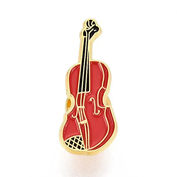 Violin Enamel Pin