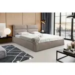 MID.YOU ČALOUNĚNÁ POSTEL, 180/200 cm, šedá