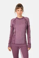 Funkční triko s dlouhým rukávem Kari Traa SMEKKER růžová barva, 622682