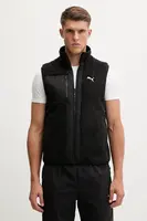 Oboustranná vesta Puma černá barva, přechodná, 688372