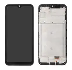 LCD display + dotyková deska + přední kryt pro Samsung Galaxy A24, midnight black