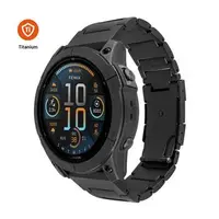 Titanový řemínek FIXED Titanium Strap pro smartwatch Samsung Galaxy Watch Ultra, černá