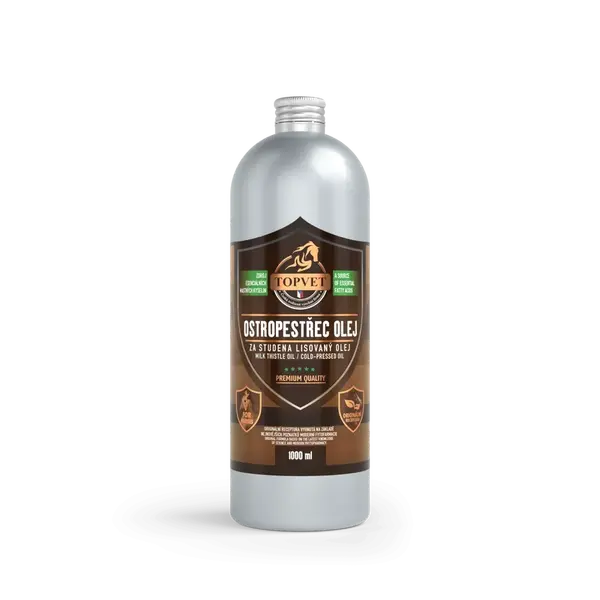 Pestrecový olej pre kone – 1000 ml – Green idea