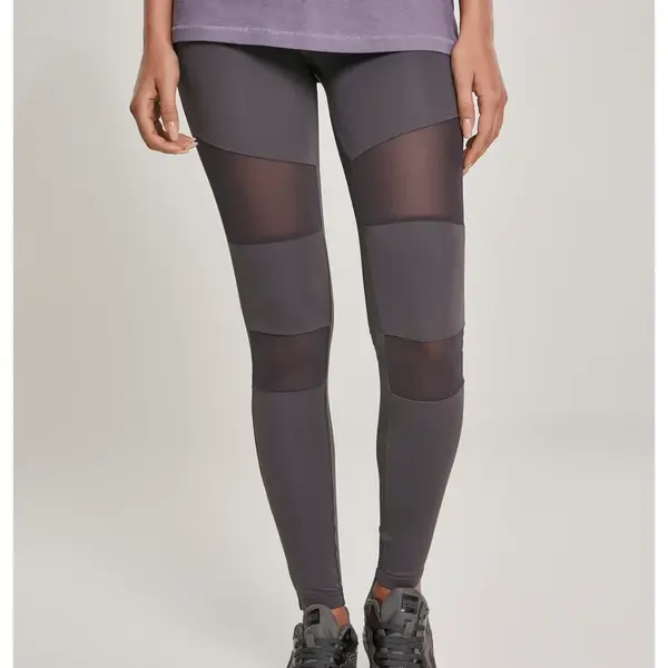 Women's Tech Mesh Leggings - Dark Grey