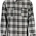 Černá pánská košile s dlouhým rukávem