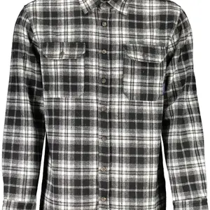 Černá pánská košile s dlouhým rukávem