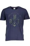 NAUTICAL SCHOOL BLUE MEN'S SHORT SLEEVED T-SHIRT