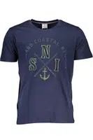 NAUTICAL SCHOOL BLUE MEN'S SHORT SLEEVED T-SHIRT