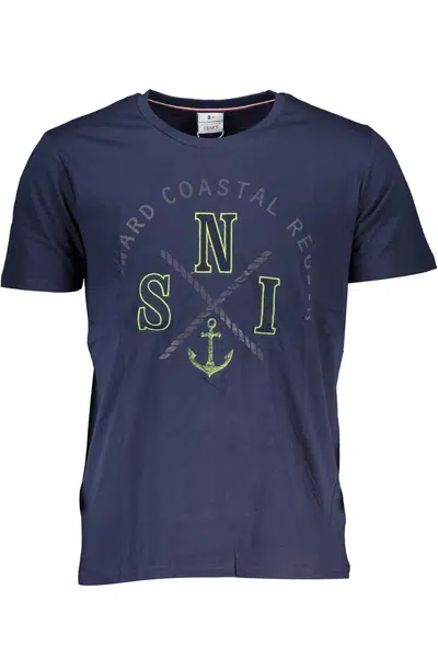 NAUTICAL SCHOOL BLUE MEN'S SHORT SLEEVED T-SHIRT