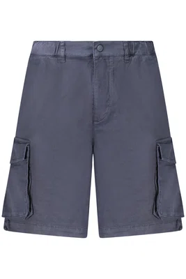 K-WAY MEN'S BERMUDA PANTS BLUE
