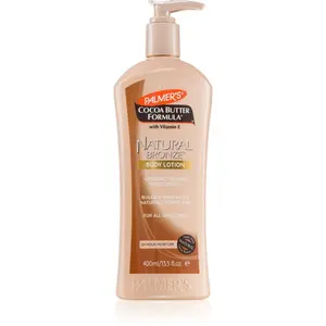 Palmer’s Cocoa Butter Formula Natural Bronze samoopalovací tělový krém pro postupné opálení 400 ml