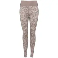 KARI TRAA EDITH PANTS Dámské merino legíny, šedá, velikost