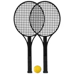 Kensis SOFT TENNIS SET Sada na líný tenis, černá, velikost