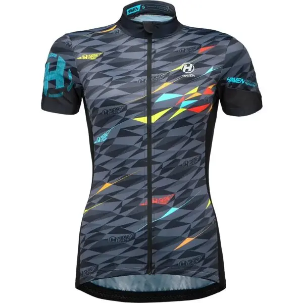 HAVEN TEAM NEO WOMEN Dámský cyklistický dres, černá, velikost