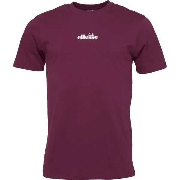 ELLESSE OLLIO Pánské tričko, vínová, velikost