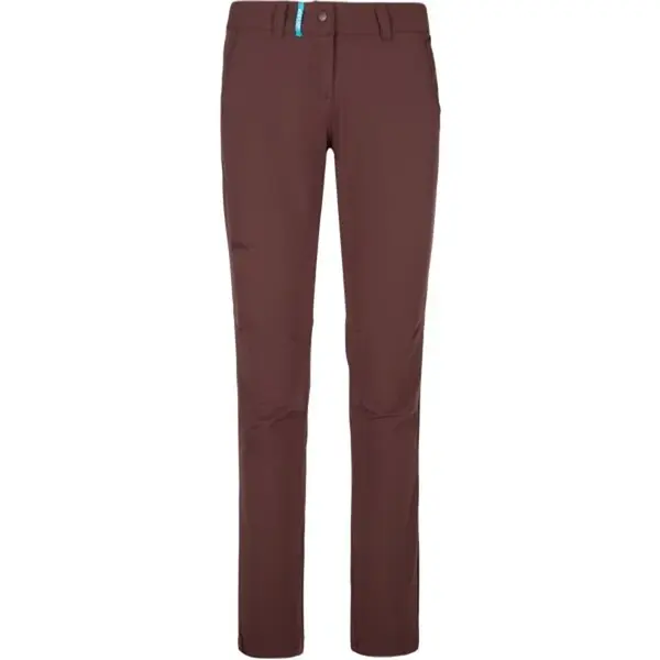 KILPI BRODELIA Dámské outdoorové kalhoty, vínová, velikost
