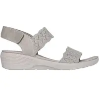 Skechers ARYA Dámské sandály, šedá, velikost