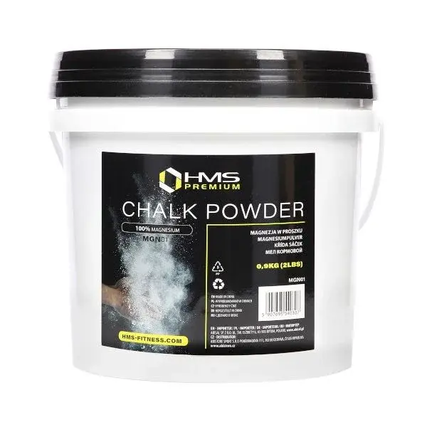 HMS PREMIUM MGN01 900G Magnézium v prášku (chalk), bílá, velikost