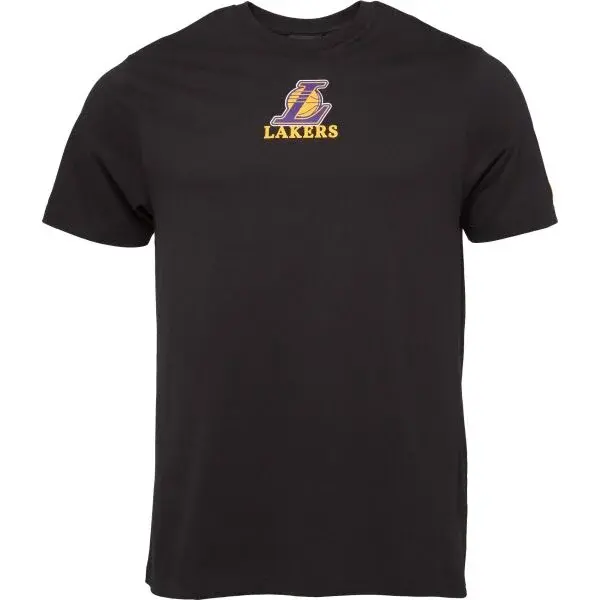 New Era LA LAKERS NBA Pánské triko, černá, velikost