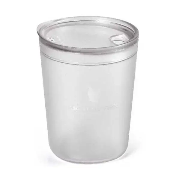 Light my fire TUMBLER WITH SNAP LID ORIGINAL Hrnek, transparentní, velikost