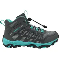 Crossroad DUSTY MID Juniorská treková obuv, sivá, veľkosť