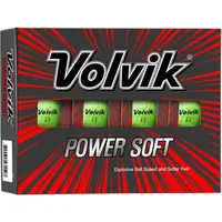 VOLVIK VV POWER SOFT 12 ks Sada golfových loptičiek, zelená, veľkosť