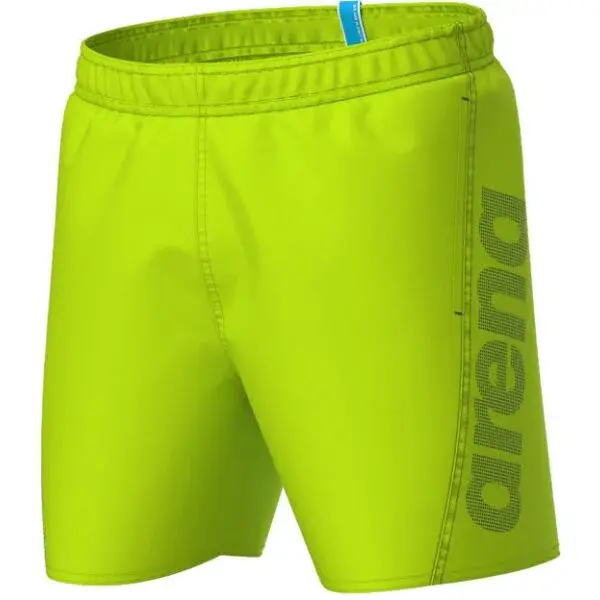 Arena FUNDAMENTALS LOGO BOXER Pánské sportovní šortky, zelená, velikost