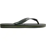 HAVAIANAS BRASIL LOGO Unisex žabky, tmavě zelená, velikost 41/42